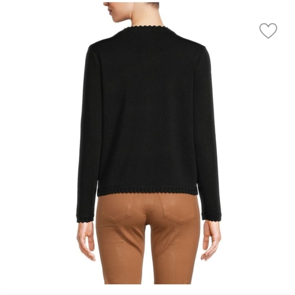 Nwt Nanette Lepore true black jacket with gold button - Picture 3 of 13